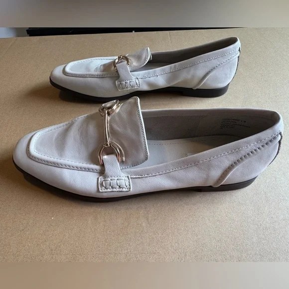 STEVE MADDEN LOAFERS WHITE SZ 9.5 - Picture 7 of 8